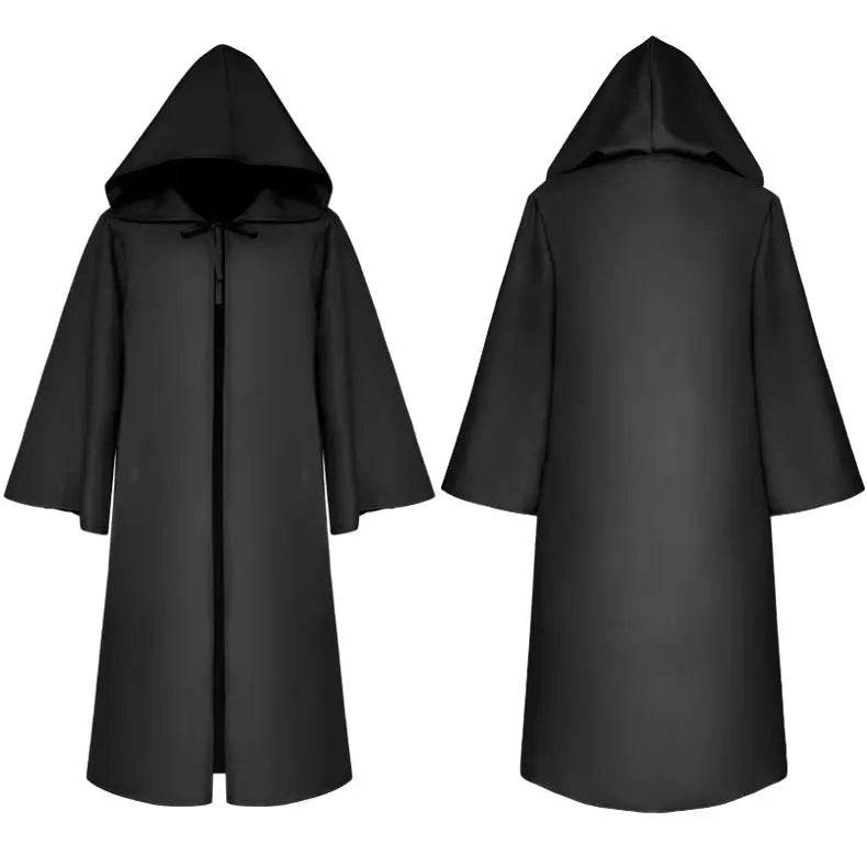 Halloween Medieval Bleach Cloak Cosplay Star War Jedi Knight Anakin Costumes for Adult - Ecosfun