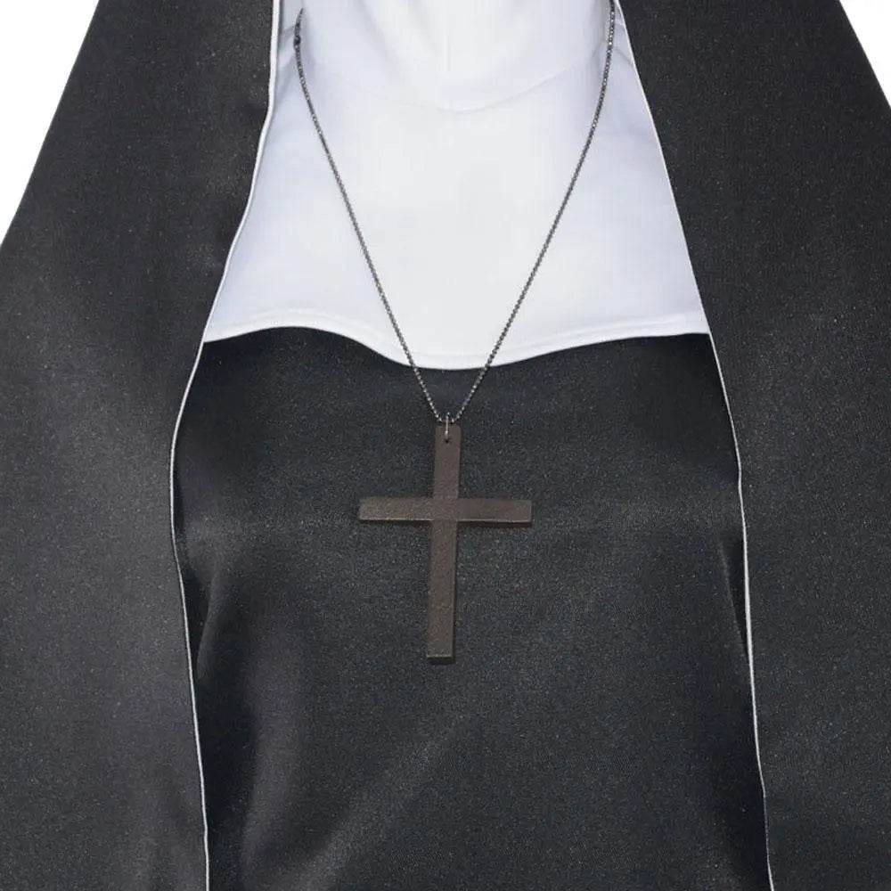 Halloween The ghost nun cosplay priest costume costumes - Ecosfun