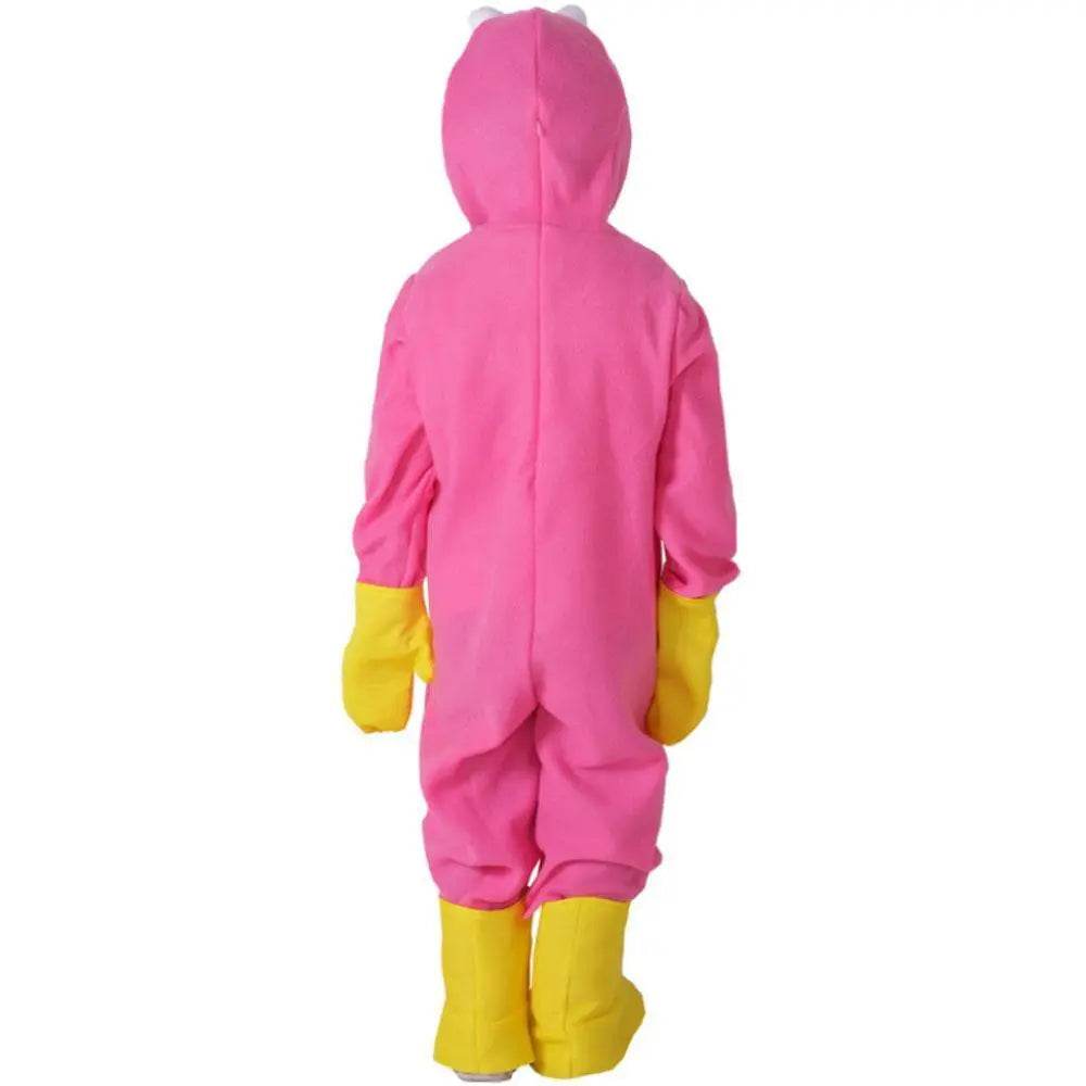 Huggy-Wuggy Cosplay Costume Poppy-Playtime Jumpsuit Onesie Halloween Outfit for Kids Boys Girls - Ecosfun