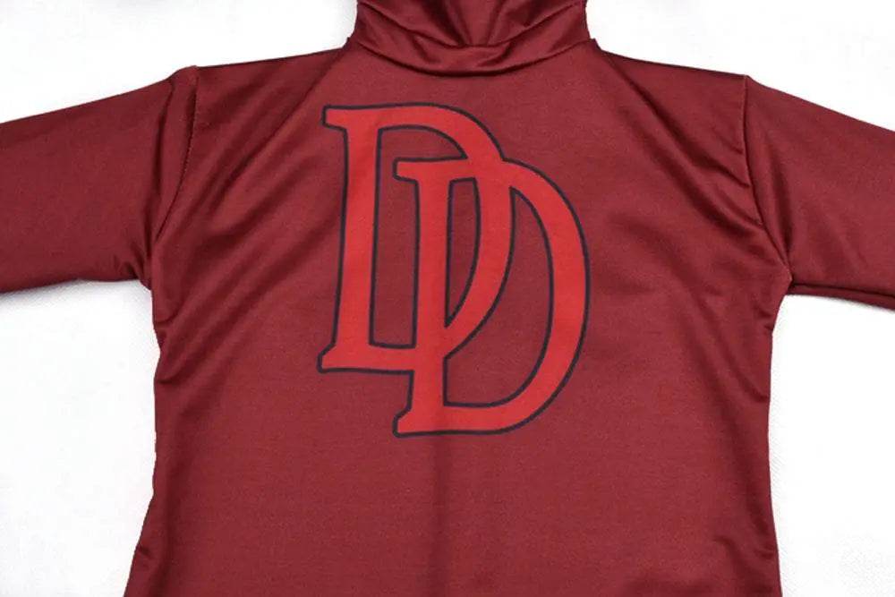 Kids Daredevil Zentai Costume Superhero Cosplay Party Spandex Bodysuit - Ecosfun