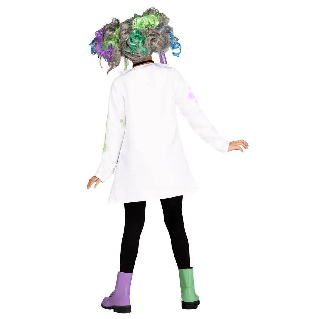 Kids Mad Scientist Costume Halloween Cosplay Outfits - Ecosfun