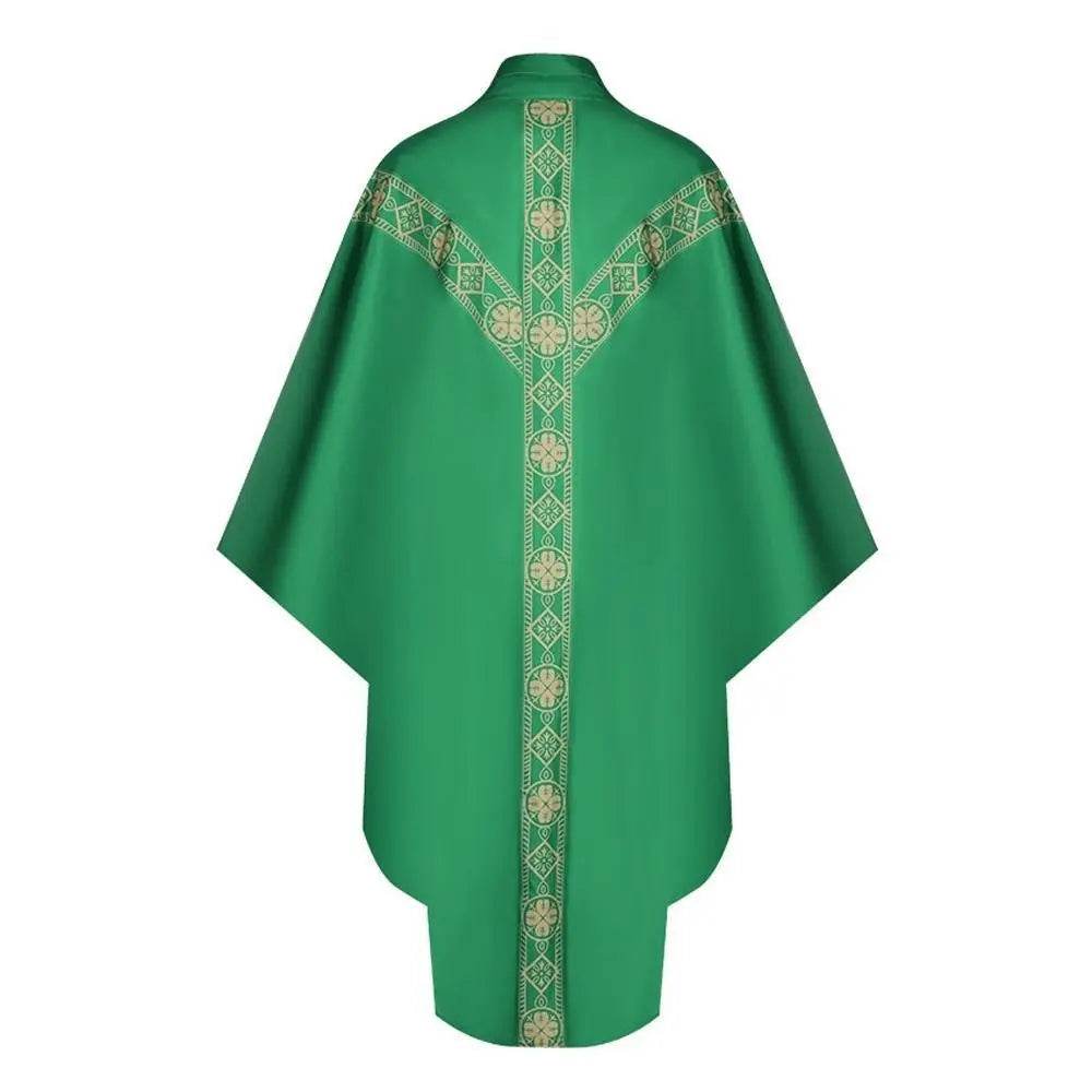 Medieval Cloak Spliced Priest Uniform Cosplay Costume Outfits Halloween Carnival Suit - Ecosfun