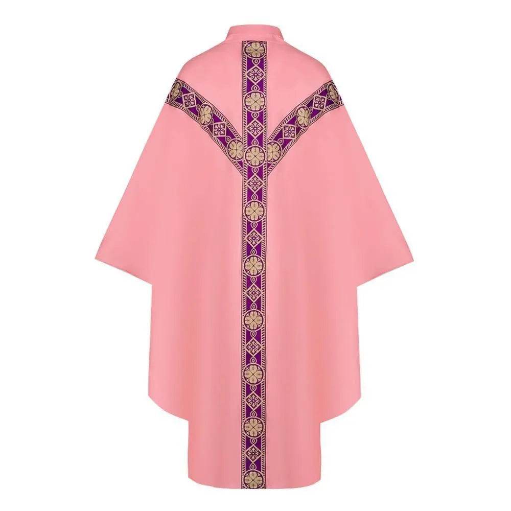 Medieval Cloak Spliced Priest Uniform Cosplay Costume Outfits Halloween Carnival Suit - Ecosfun