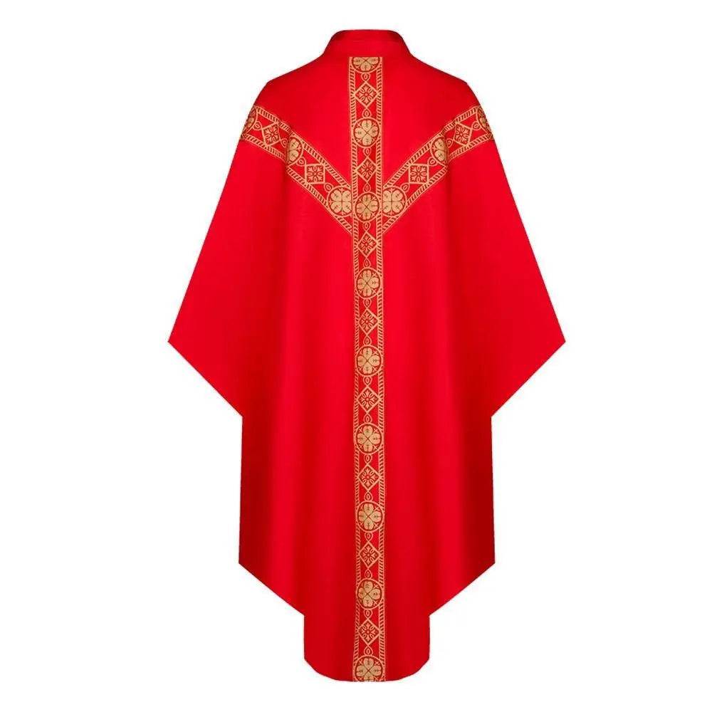 Medieval Cloak Spliced Priest Uniform Cosplay Costume Outfits Halloween Carnival Suit - Ecosfun