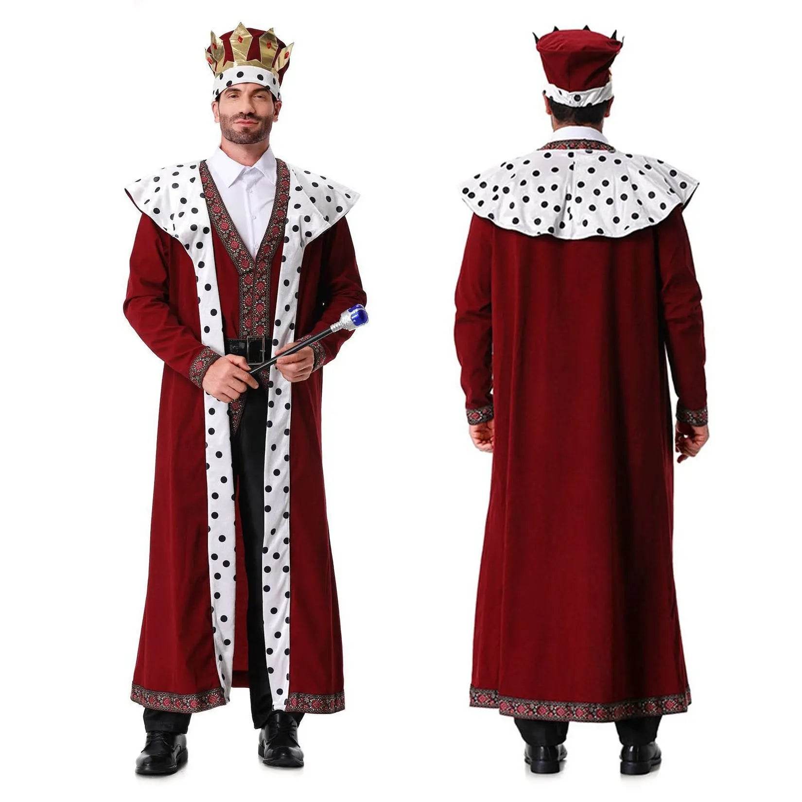 Men Medieval Roman Court Cosplay 70s Costumes - Ecosfun