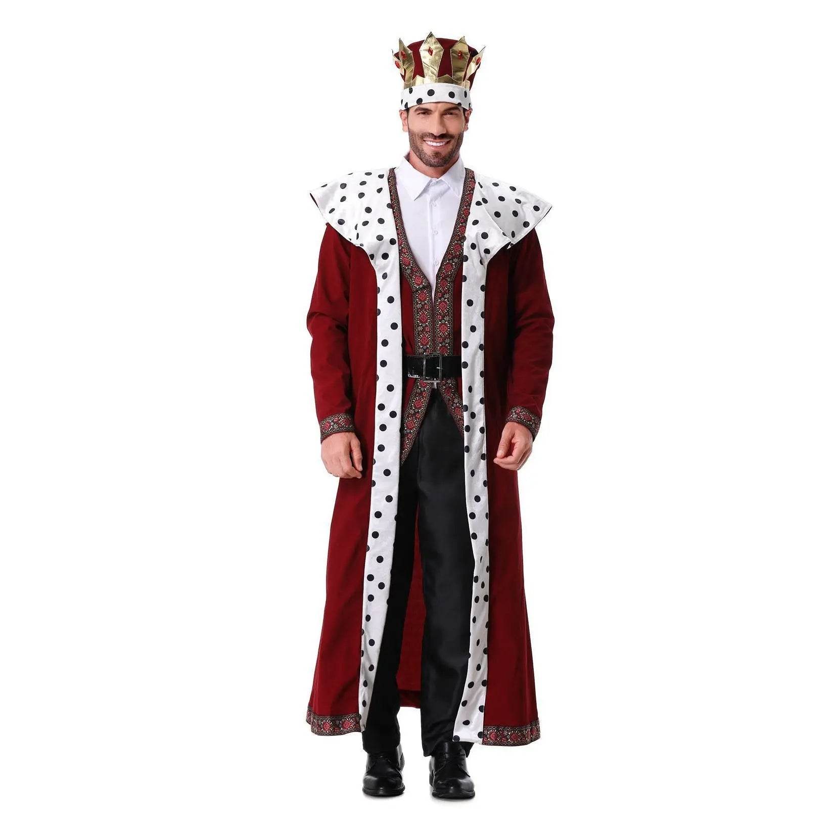 Men Medieval Roman Court Cosplay 70s Costumes - Ecosfun