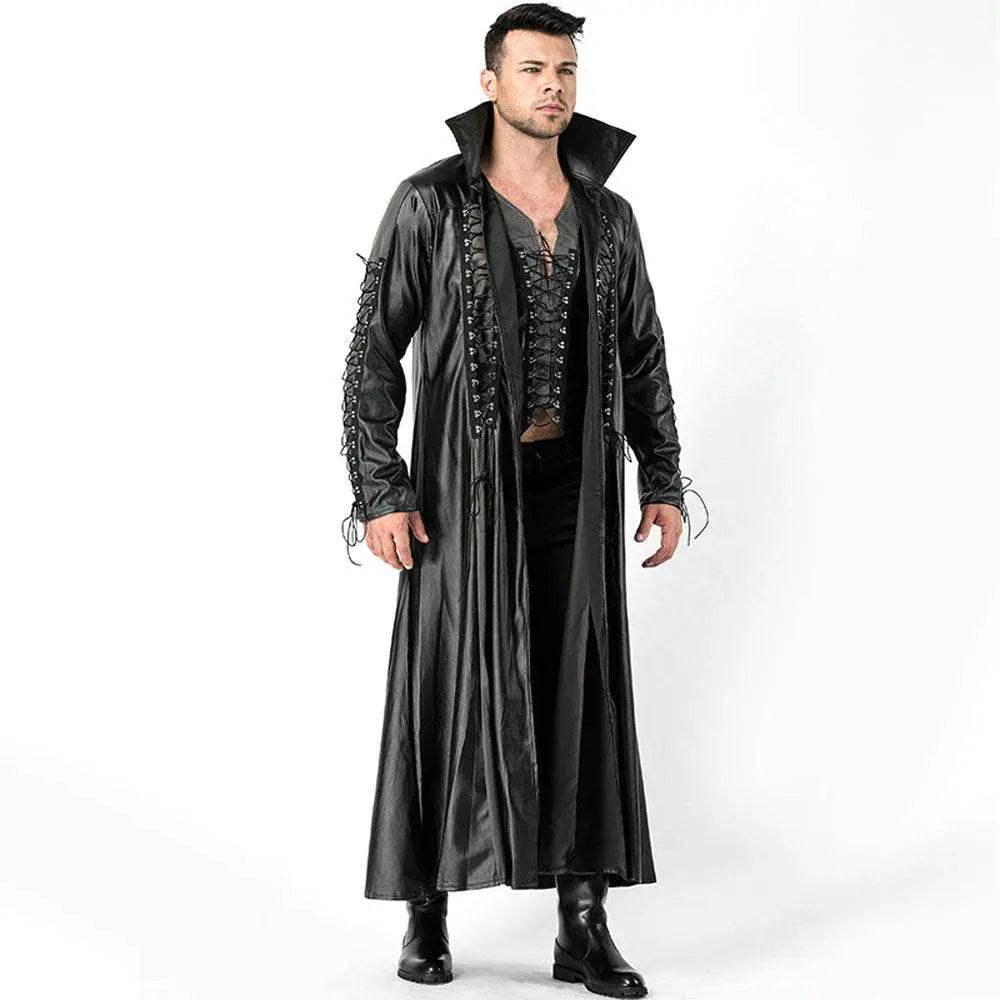 Men Vampire Cosplay Costume for Halloween Party Stage Performance - Ecosfun