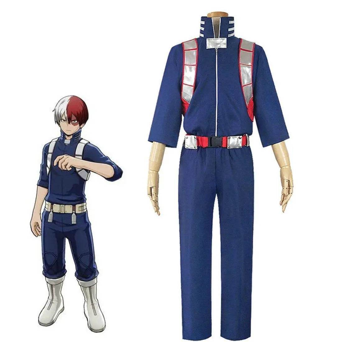 My Hero Academia Todoroki Shoto Anime Cosplay Costume Performance Sets - Ecosfun