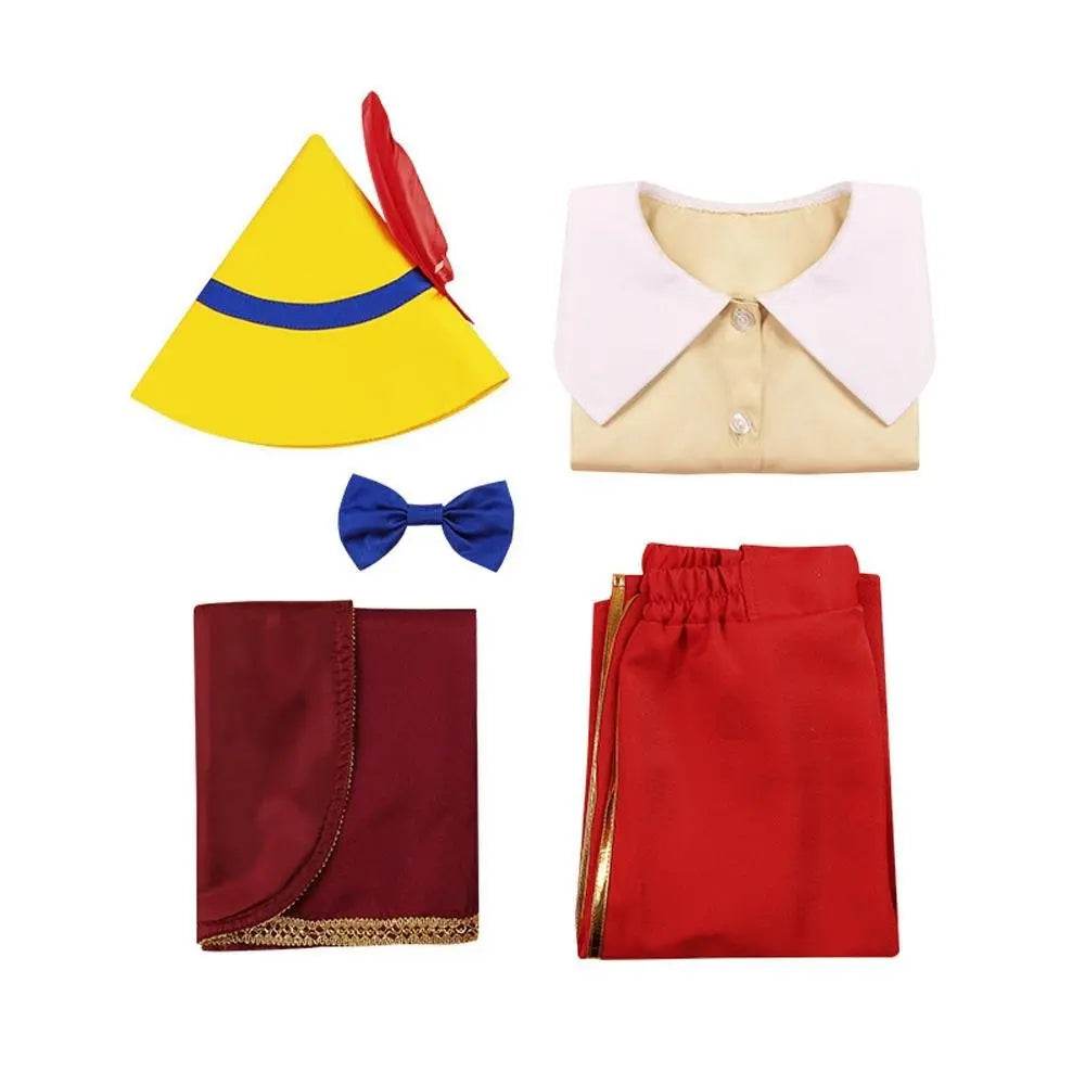 Pinocchio with the long nose Costume Cosplay Anime Suit Outfit Sets Up - Ecosfun