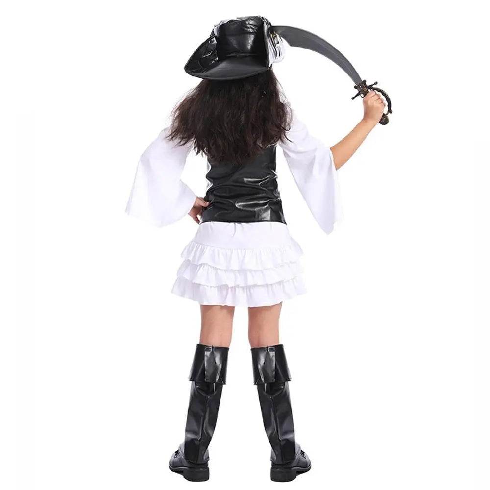 Pirate Outfit Cosplay Costume Fancy Dress Halloween For Kids - Ecosfun