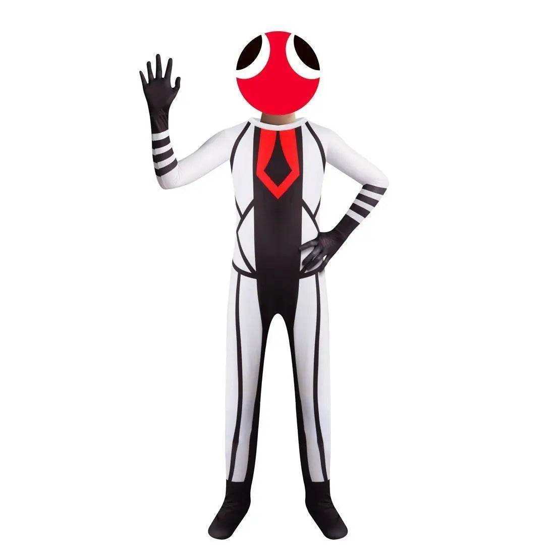 Roblox rainbow friends Cosplay Costume Red Monster costume jumpsuit - Ecosfun