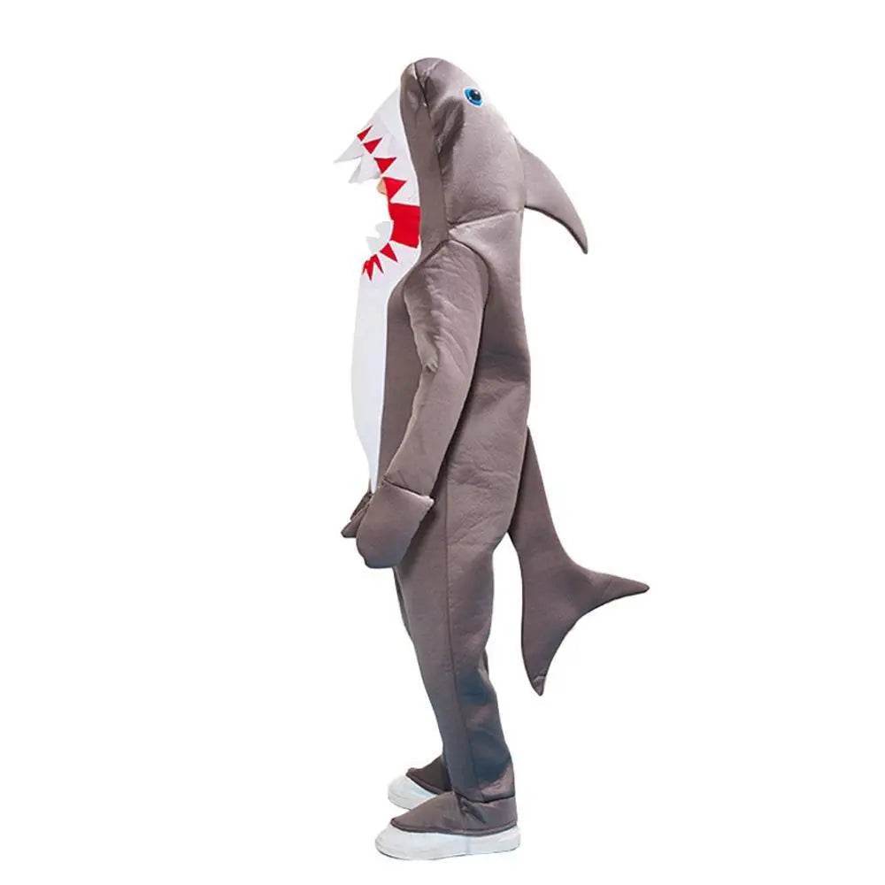 Sea Life Shark Child Jumpsuit Costume Party kids Cosplay Halloween - Ecosfun