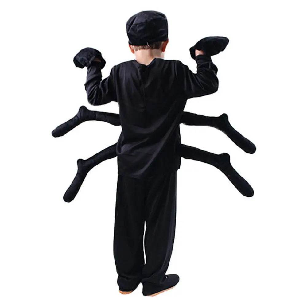 Spider Cosplay Costume Halloween Animal Dress Up Role Play Party Clothing for Kids - Ecosfun