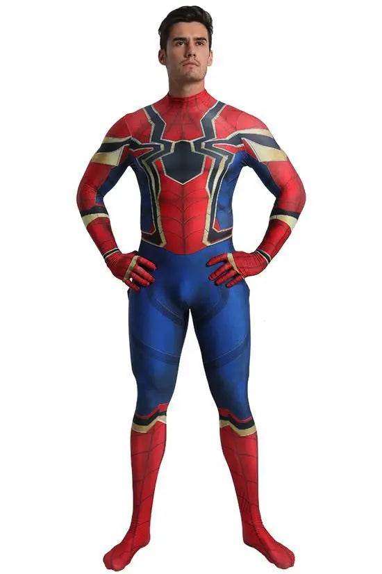 Spider-man Peter B Parker Party Cosplay Costume Zentai Jumpsuit Halloween - Ecosfun