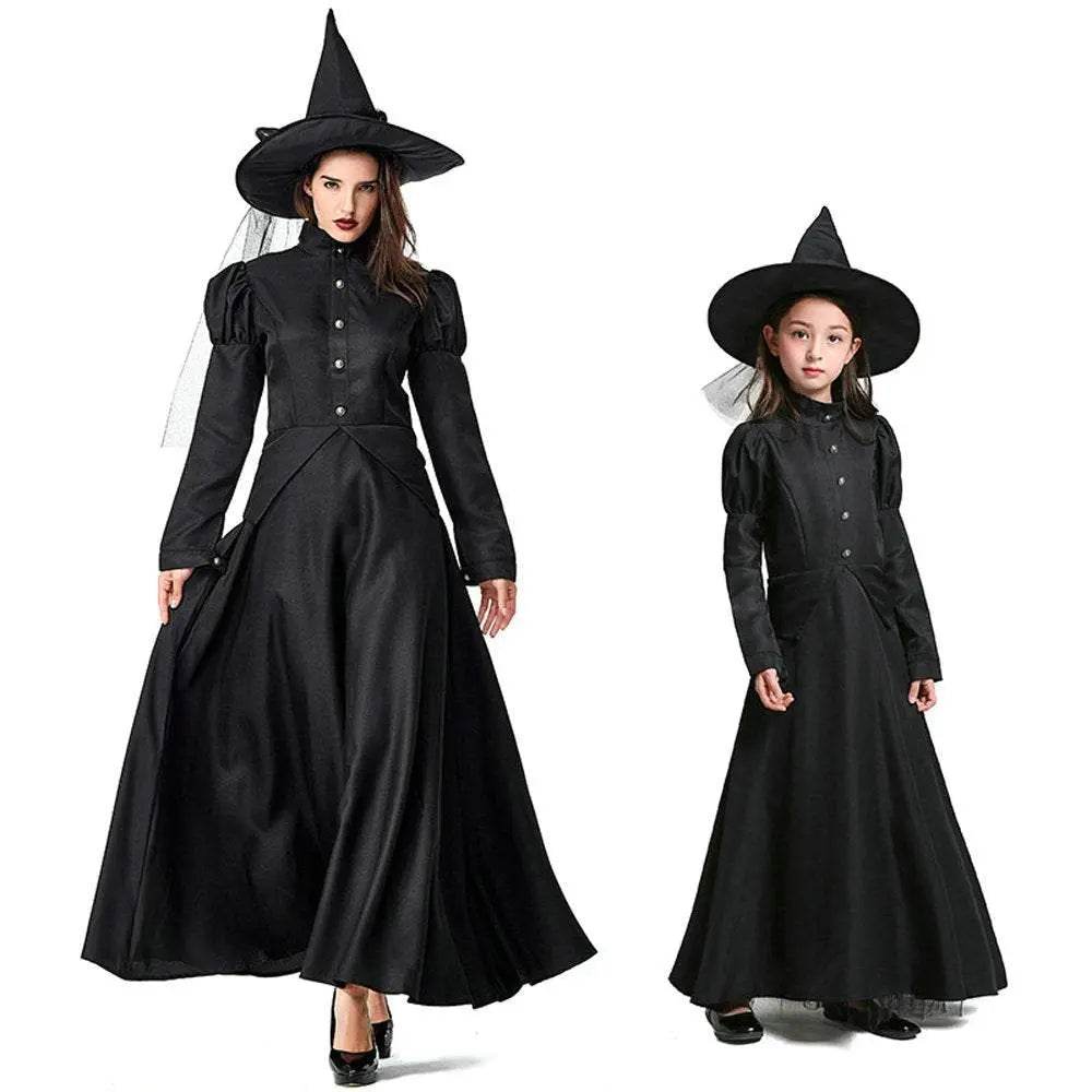 The Wizard of Oz Halloween Party Witch Family Matching Cosplay Costume - Ecosfun