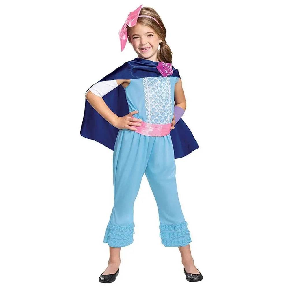Toy Story 4 Little Bo Peep kids Cosplay Costume Girls Halloween - Ecosfun