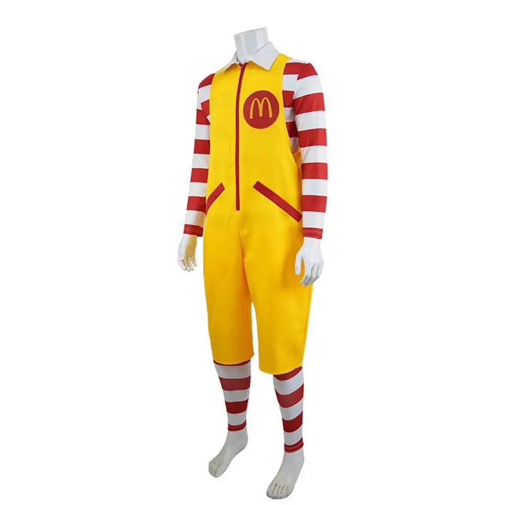 Uncle Ronald McDonald's Cos Costume Cosplay Uniform jumpsuits - Ecosfun