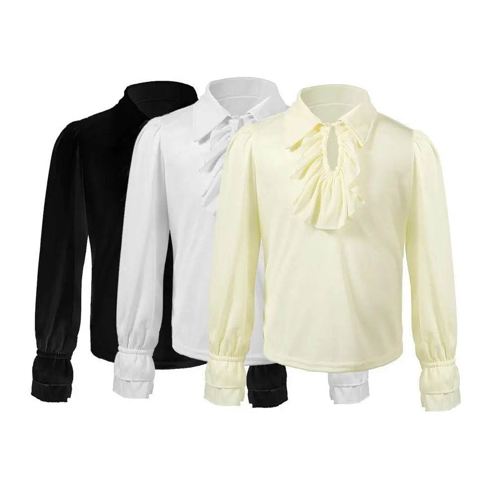 Vampire renaissance victorian pirate costume knight Children Halloween carnival for kids - Ecosfun