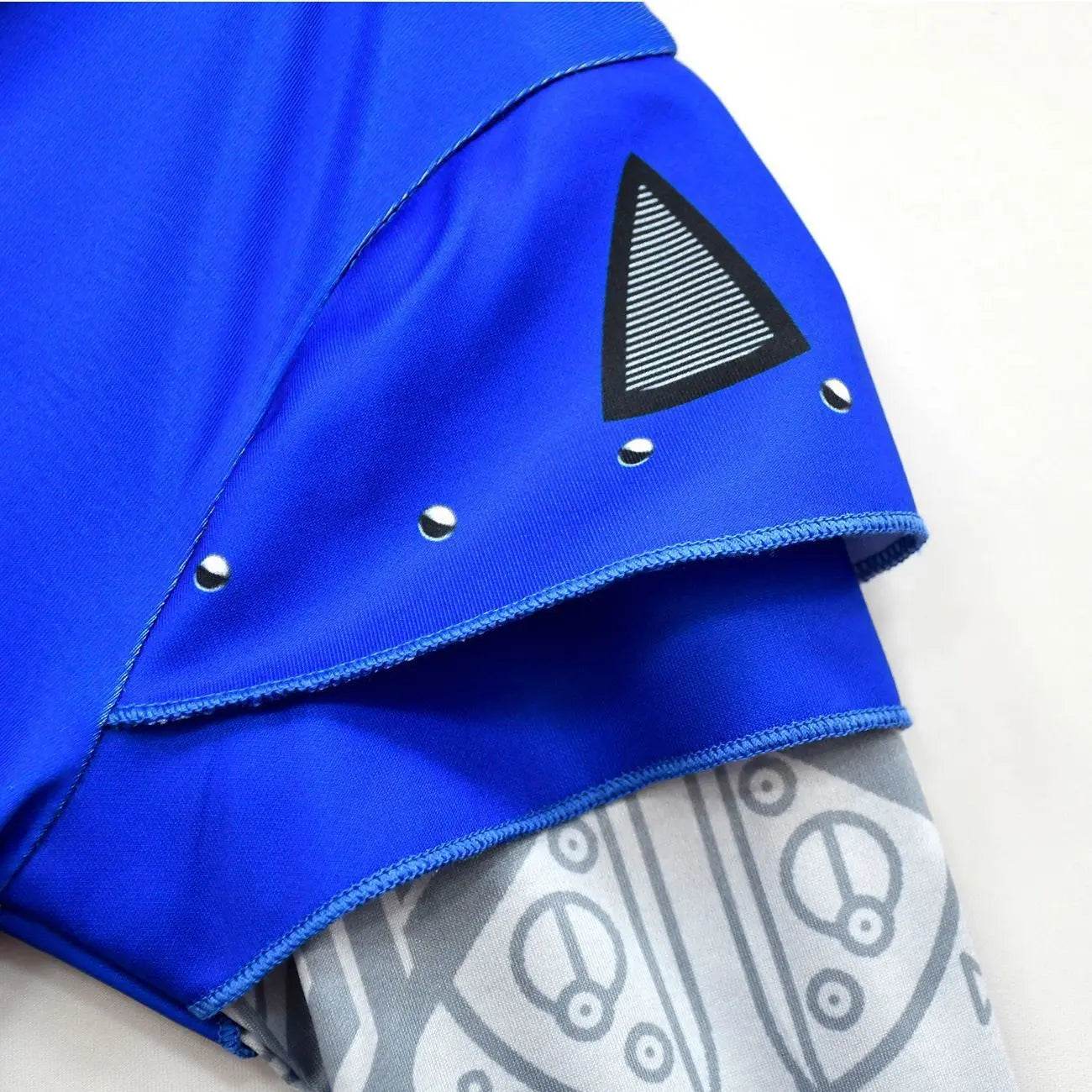 Zombies 3 Blue Cosplay Costume two piece set Bodysuit Outfits for kids - Ecosfun