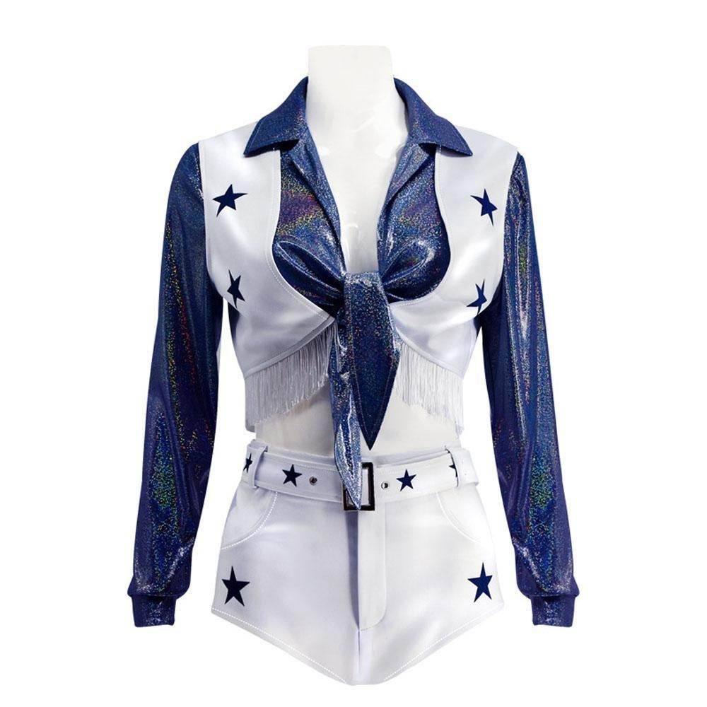 Adult dallas cowboys cheerleader halloween costume for Women - Ecosfun