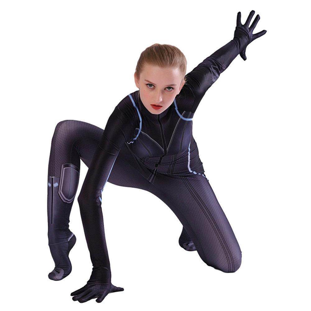 Avengers Endgame Black Widow Cosplay Costume for Adult Kids - Ecosfun