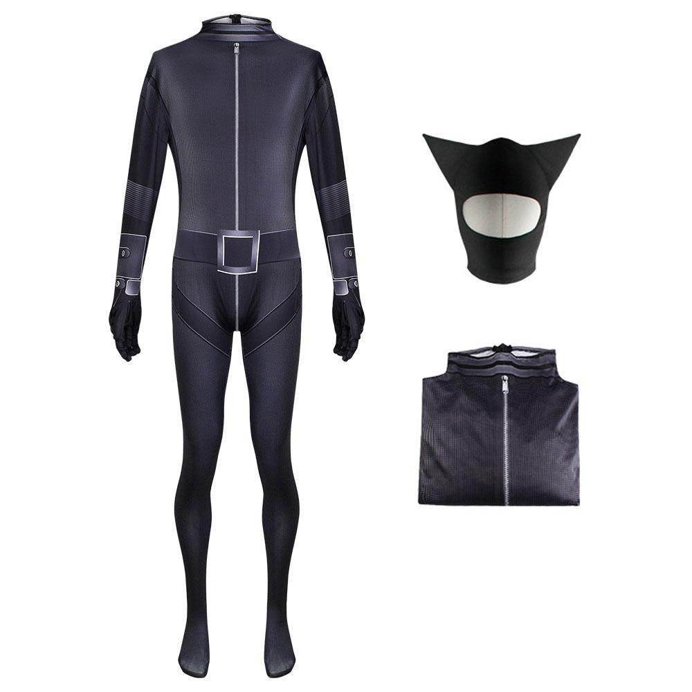 Catwoman cosplay costume jumpsuit tights suit - Ecosfun