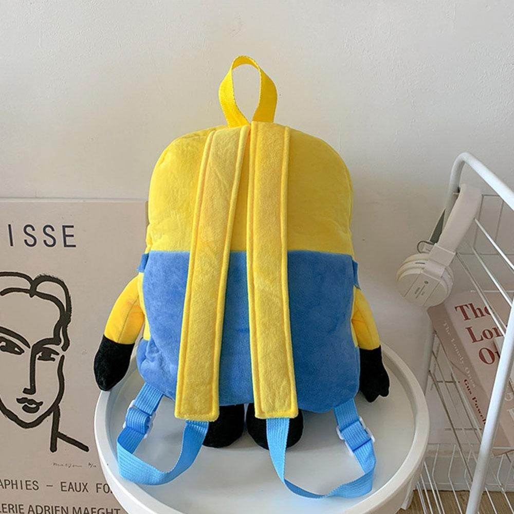 Despicable Me Minions Plush school bag large capacity student cartoon backpack - Ecosfun
