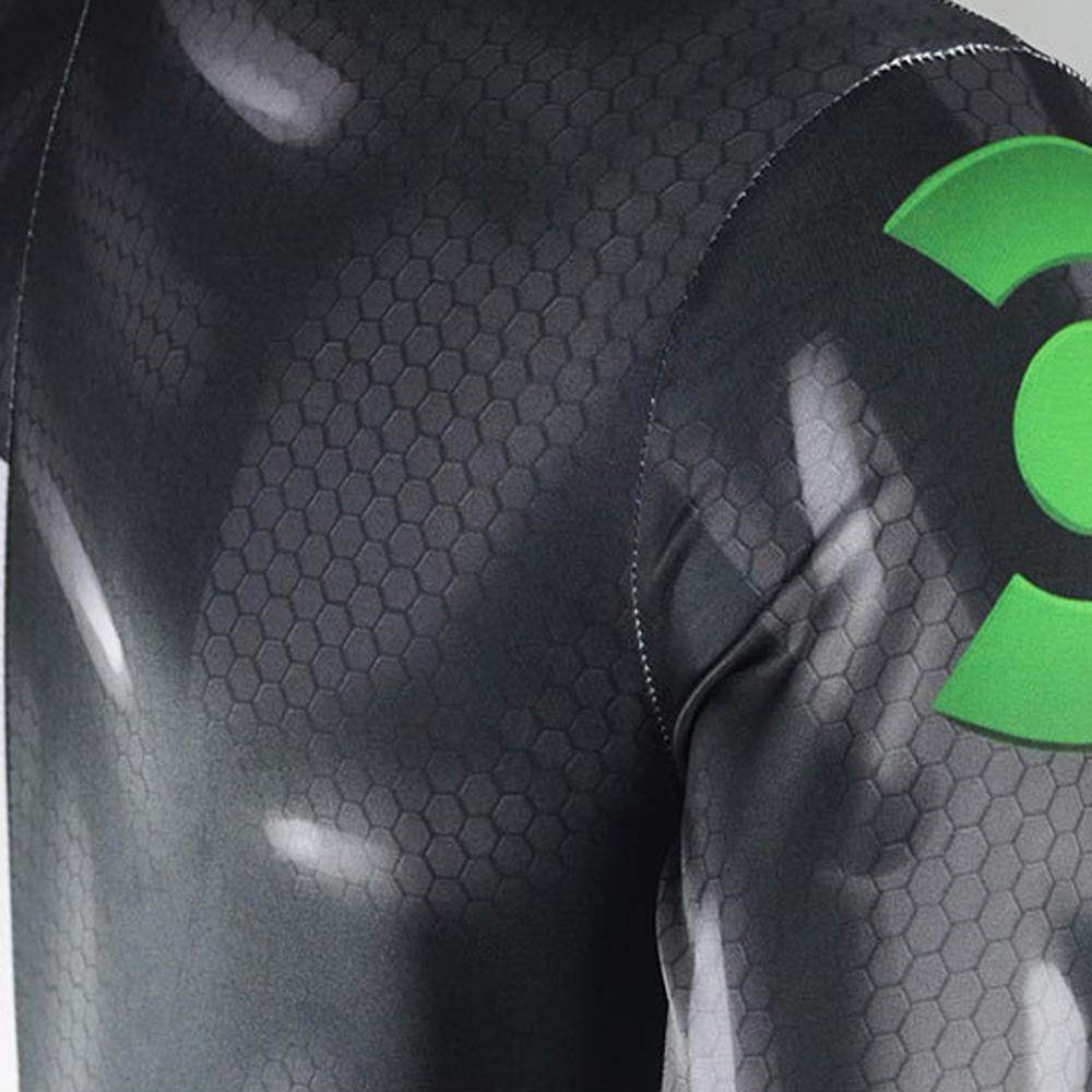 Green Lantern Movie Kyle Rayner Adult Zentai Jumpsuit Cosplay Costume Carnival - Ecosfun
