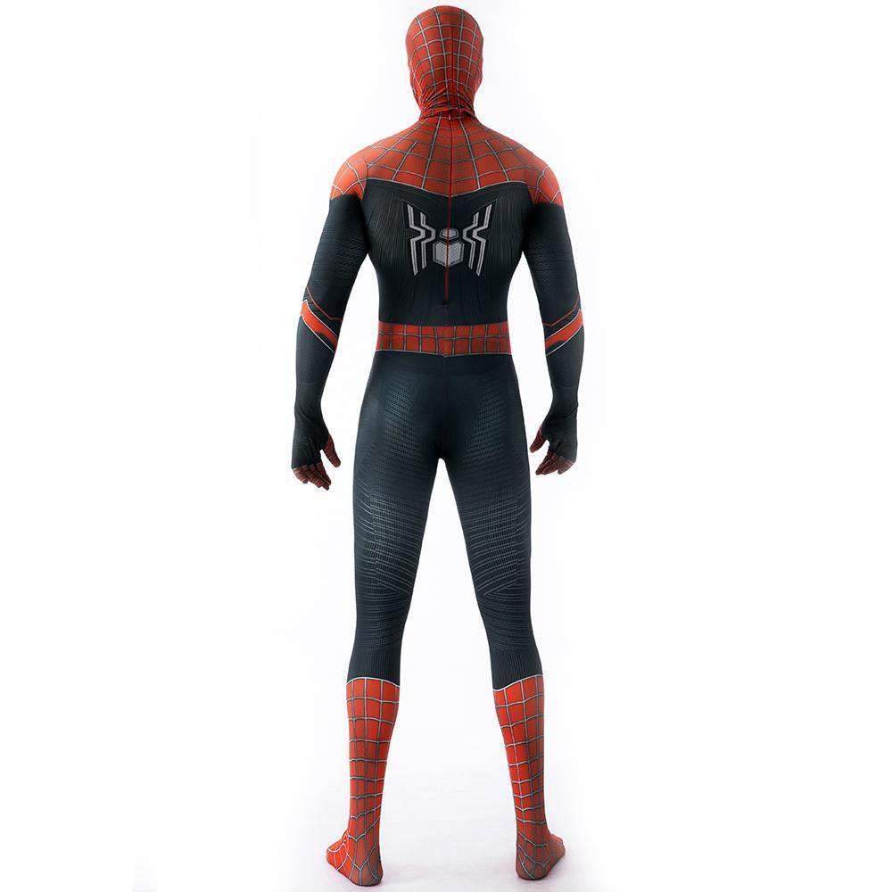 Halloween Cosplay Peter B Parker Spiderman Jumpsuit Superhero Tights Costume Suit Zentai For Adult Kids - Ecosfun