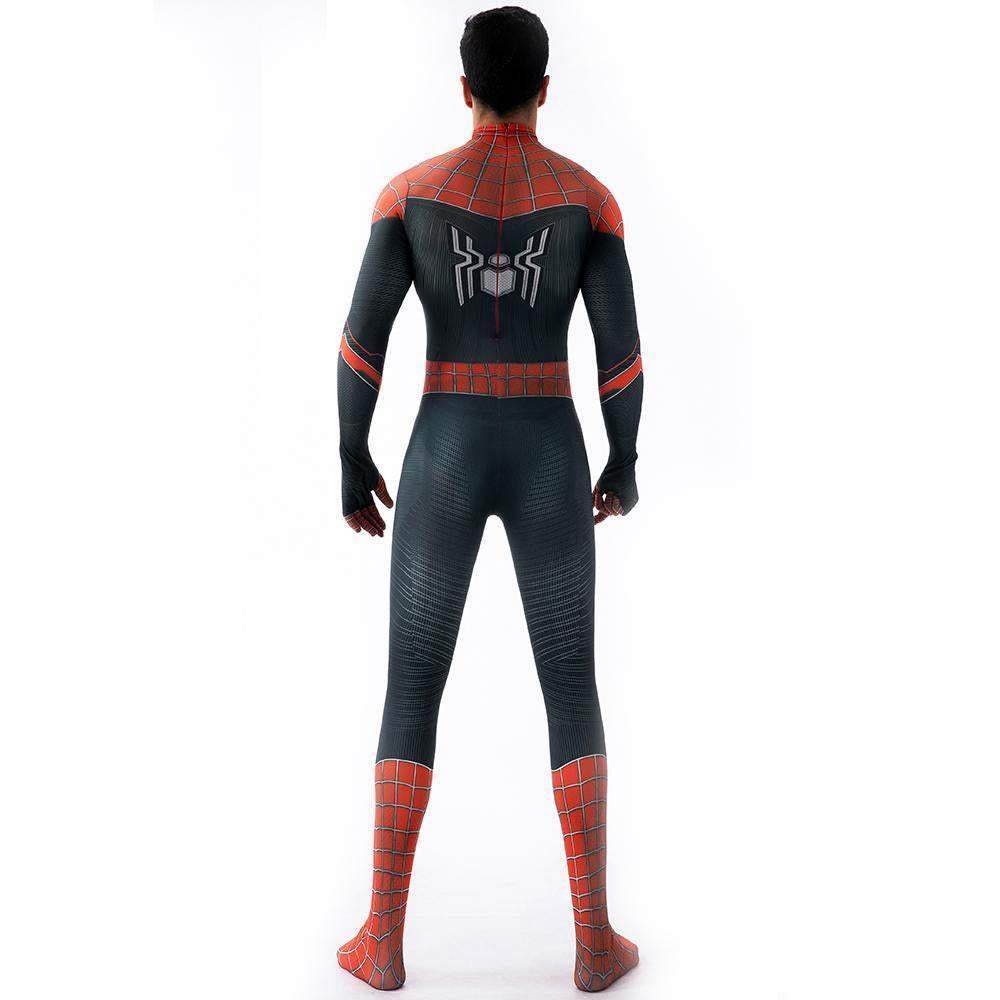 Halloween Cosplay Peter B Parker Spiderman Jumpsuit Superhero Tights Costume Suit Zentai For Adult Kids - Ecosfun