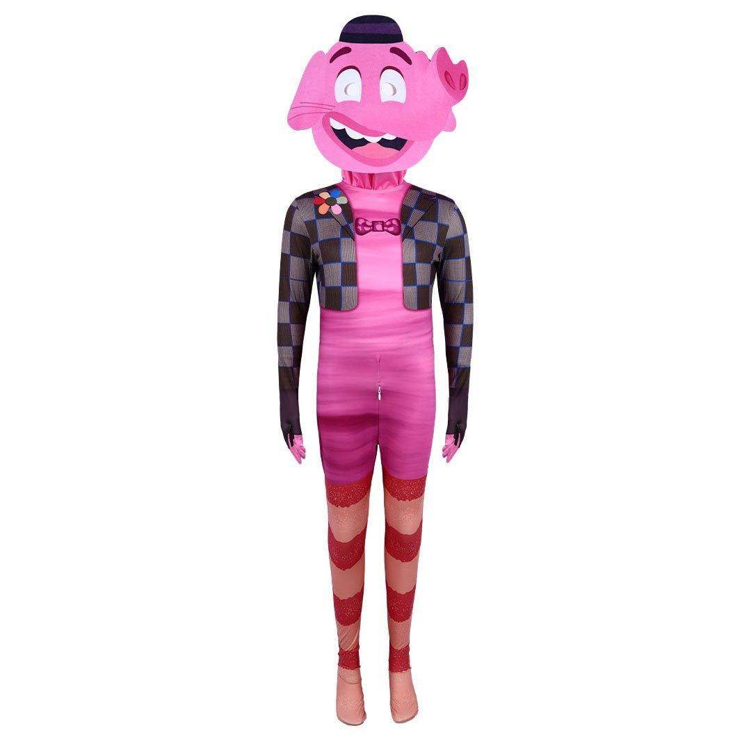 Inside Out 2 Bing Bong Costume Halloween Stage Performance Outfit for Kids and Adults - Ecosfun