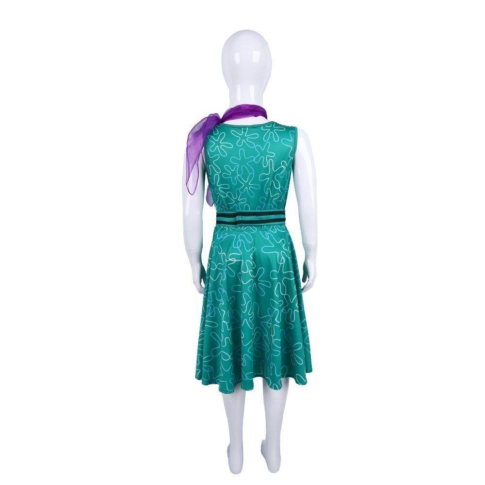 Inside Out 2 Joy Anger Fear Sadness Disgust cosplay costumes dress for the Halloween stage show - Ecosfun