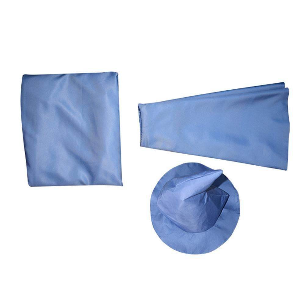 Harry Potter Costume Cosplay Beauxbatons School Uniform Fleur DE Kurt Costume for Girls Women - Ecosfun