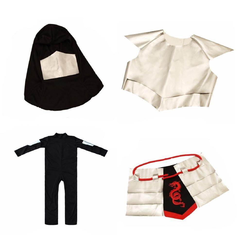 Kids Japanese Ninja Costume Halloween Performance Outfit - Ecosfun