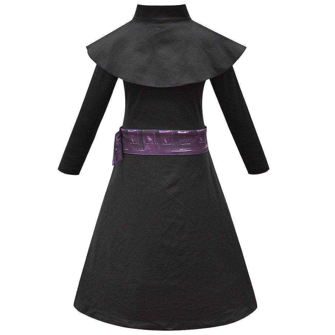 Kids Plague Doctor Cosplay Costume Long Robe Cape Outfits Steampunk Plague Doctor Cosplay Dress - Ecosfun