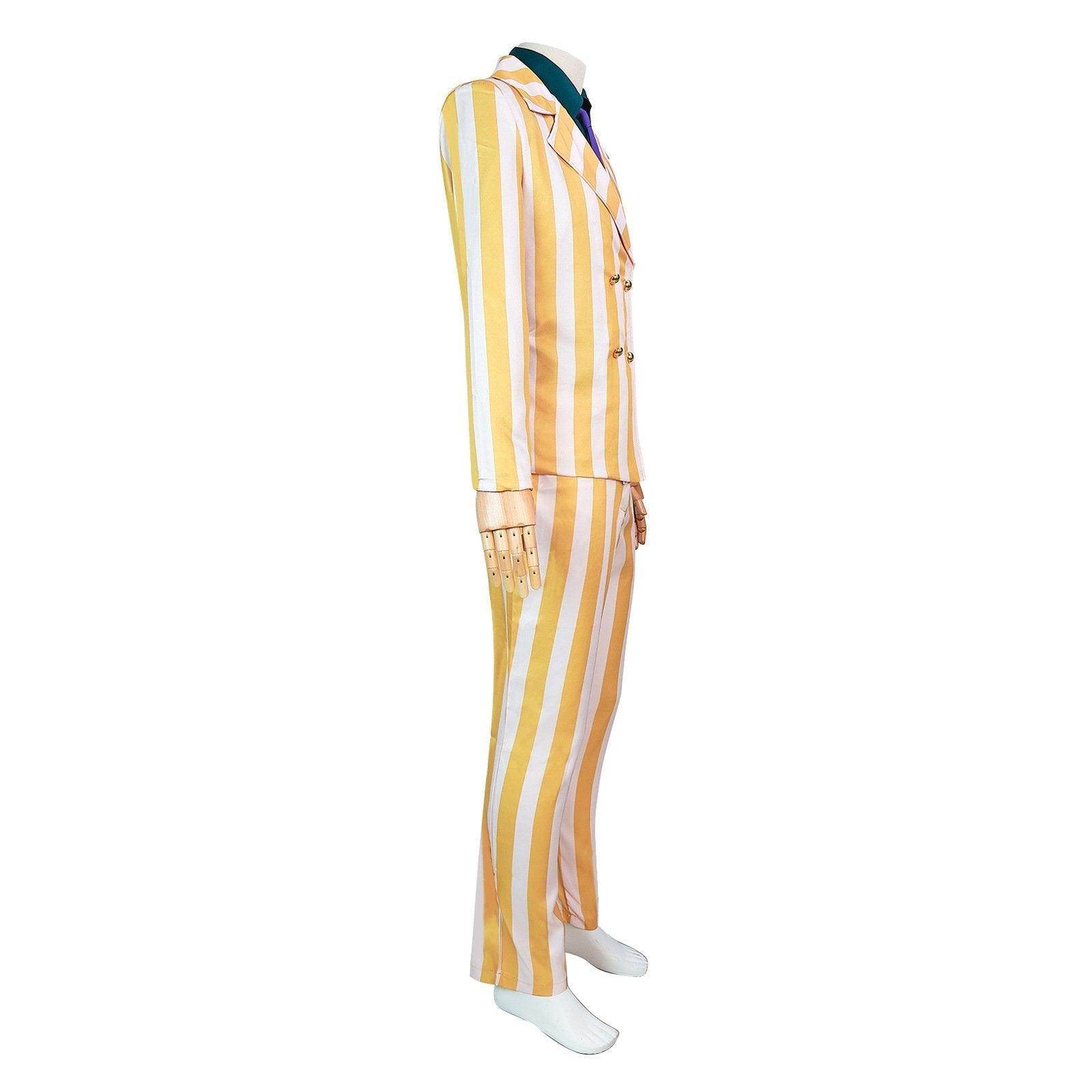 One Piece Wano Country Kizaru Costume Party Carnival Cosplay Full Set - Ecosfun