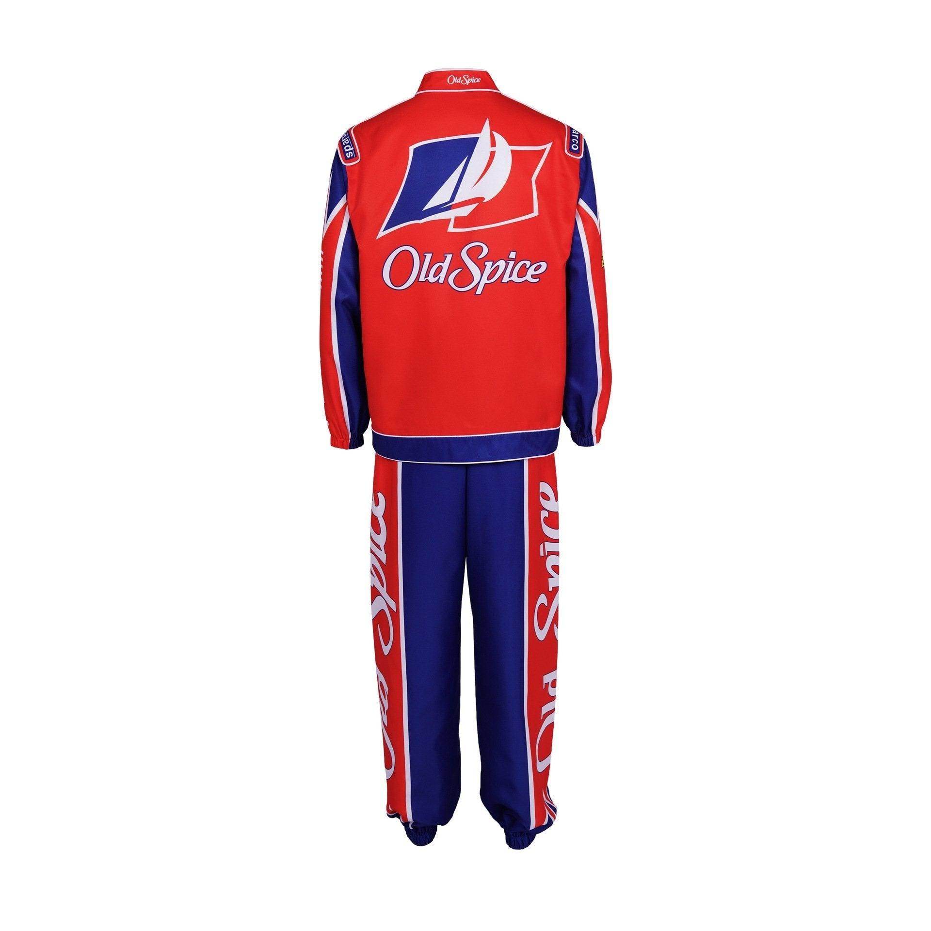 Ricky Bobby Nascar Cosplay Costume Talladega Nights Wonder Bread Racing Apparel - Ecosfun