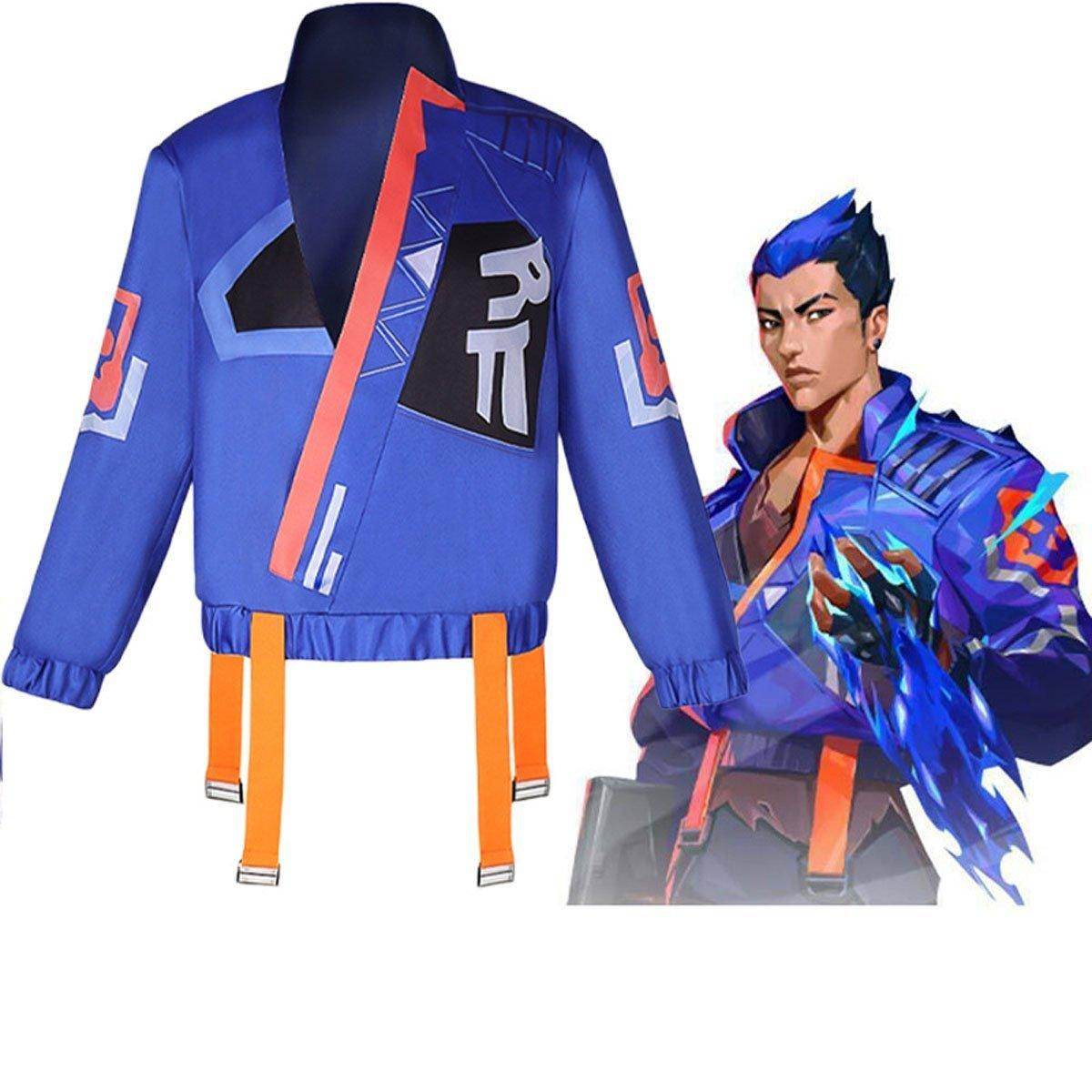 Riot Games Valorant Yoru Coat Halloween Carnival Suit Cosplay Costume For Adults - Ecosfun