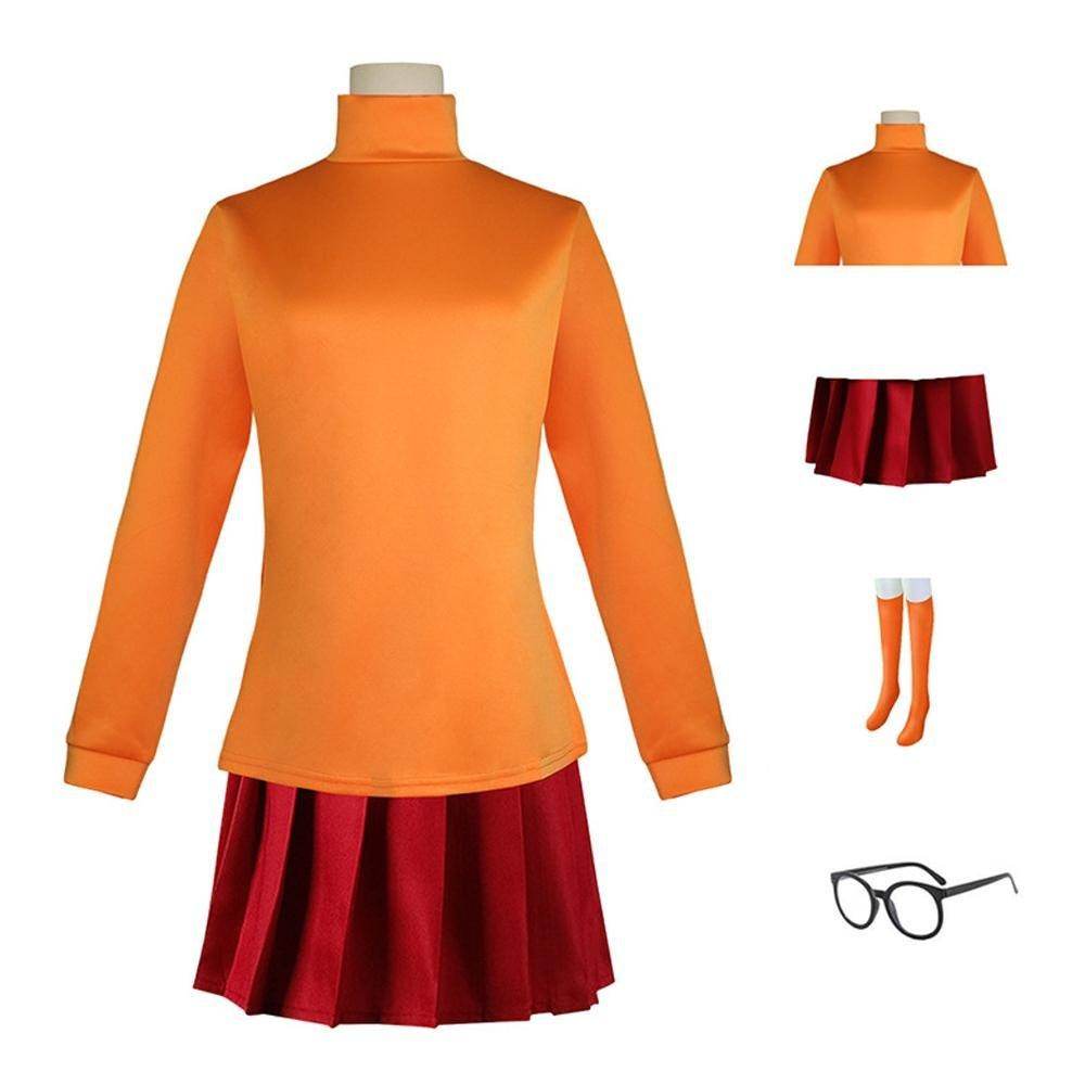 Scooby DooVelma daphne costume cosplay Halloween - Ecosfun