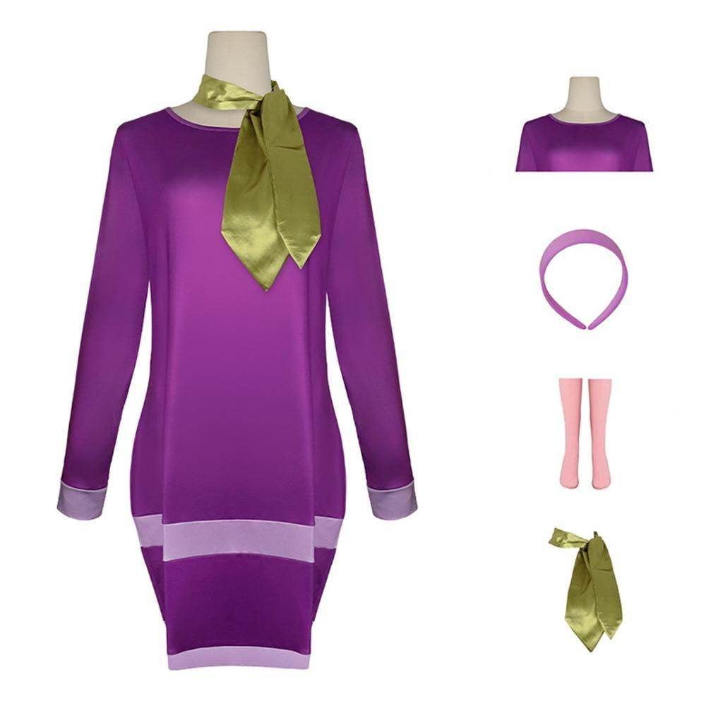 Scooby DooVelma daphne costume cosplay Halloween - Ecosfun