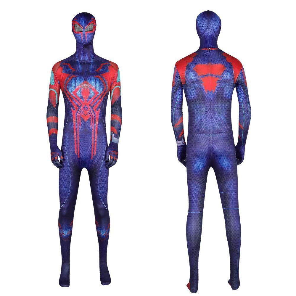 Spider Man Across the Spider Verse Miguel O'Hara Zentai Cosplay Costume Outfits Halloween Carnival Suit Adults - Ecosfun