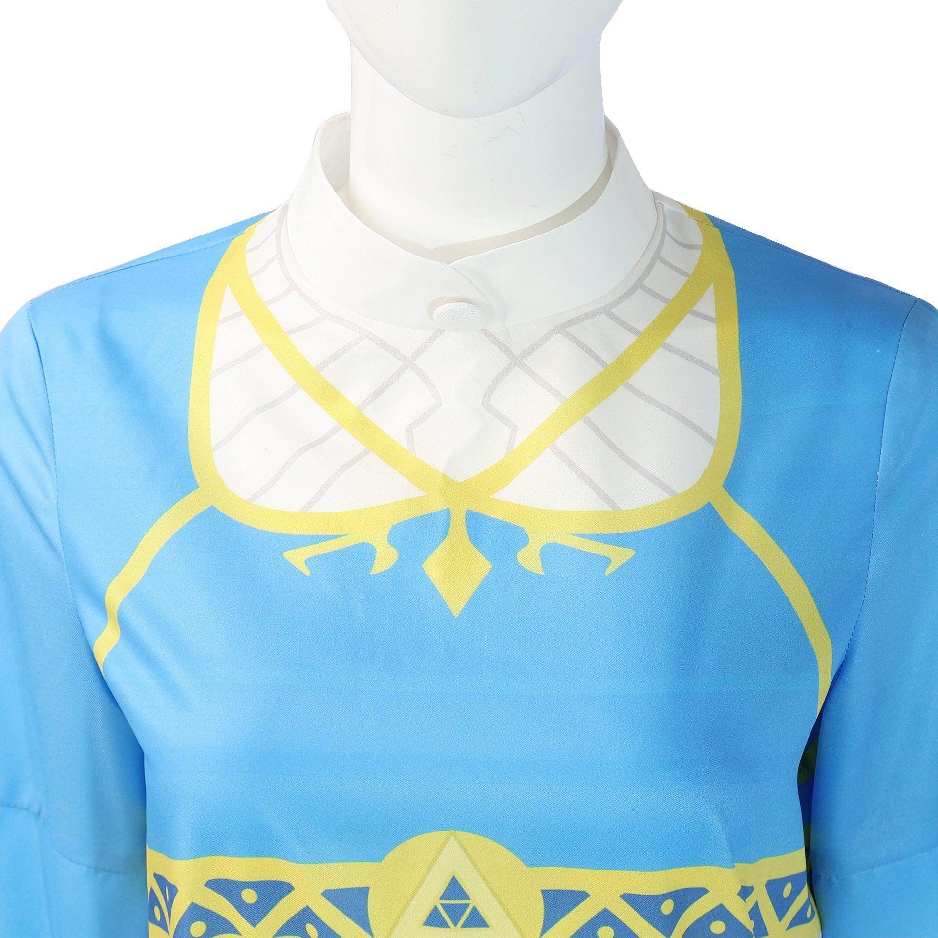 The Legend of Zelda Breath of the Wild Princess Zelda Halloween Cosplay Costume Outfits Carnival Suit Adults - Ecosfun