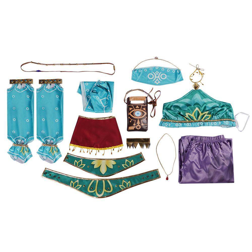 The Legend of Zelda Princess Zelda Dress Suit AdultCosplay Costume Party Halloween Carnival - Ecosfun