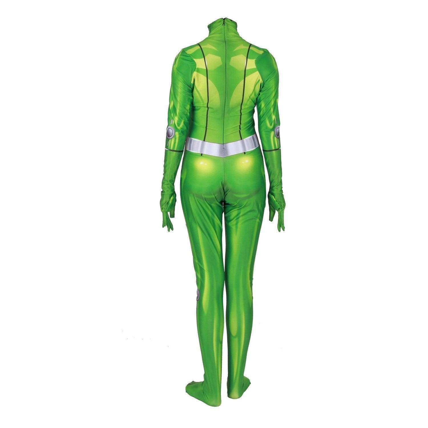 Totally Spies Giantess Costume Jumpsuit Anime Cosplay for Adult Kids - Ecosfun