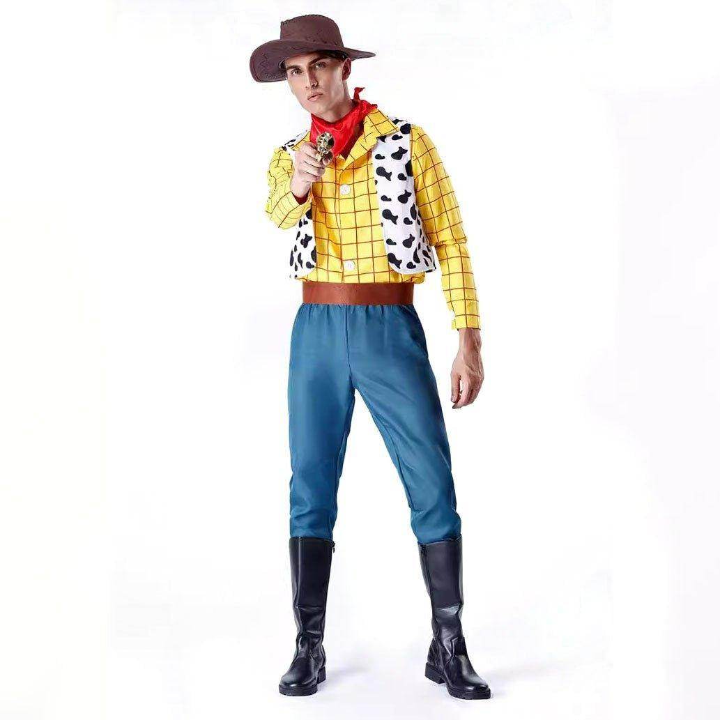 Toy Story 4 Woody Costume Halloween For Women Adult - Ecosfun