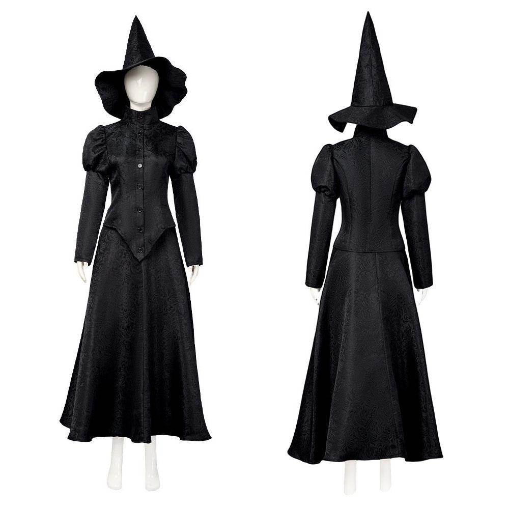 Wicked: Part One Elphaba Movie Costume Cosplay Halloween - Ecosfun