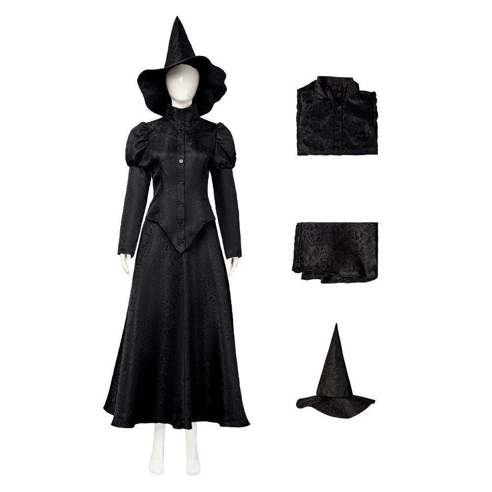Wicked: Part One Elphaba Movie Costume Cosplay Halloween - Ecosfun