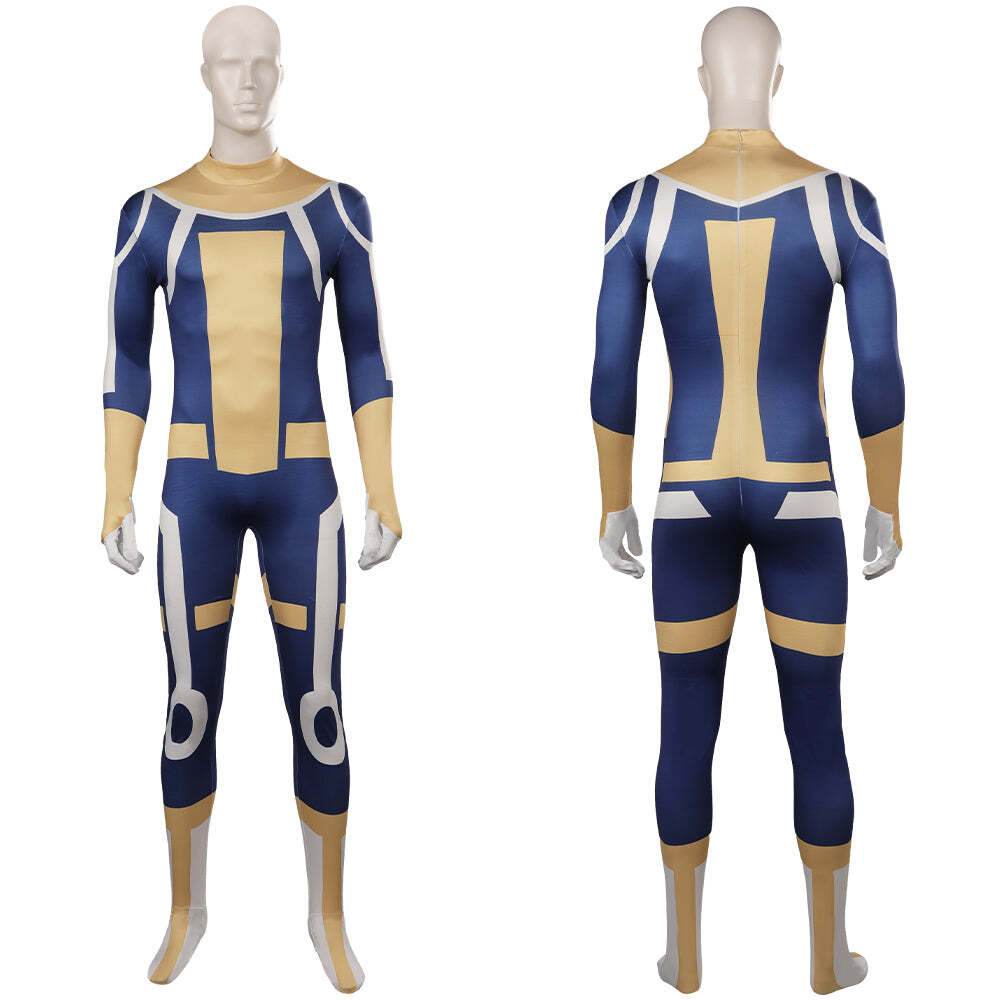 Invincible The Immortal Cosplay Costume Blue Party Carnival Jumpsuit Outfits - Ecosfun