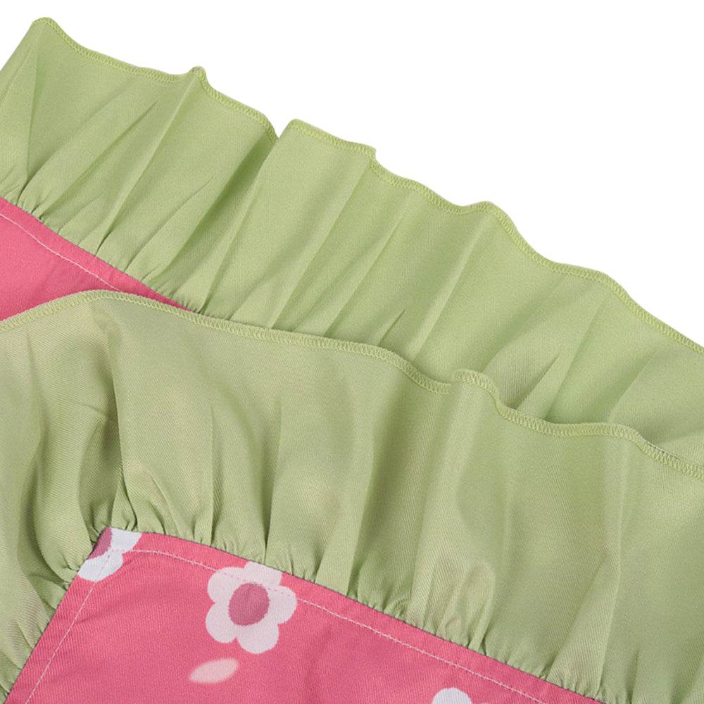 Kanroji Mitsuri Cosplay Costume Women Pink Kimono Party Carnival - Ecosfun