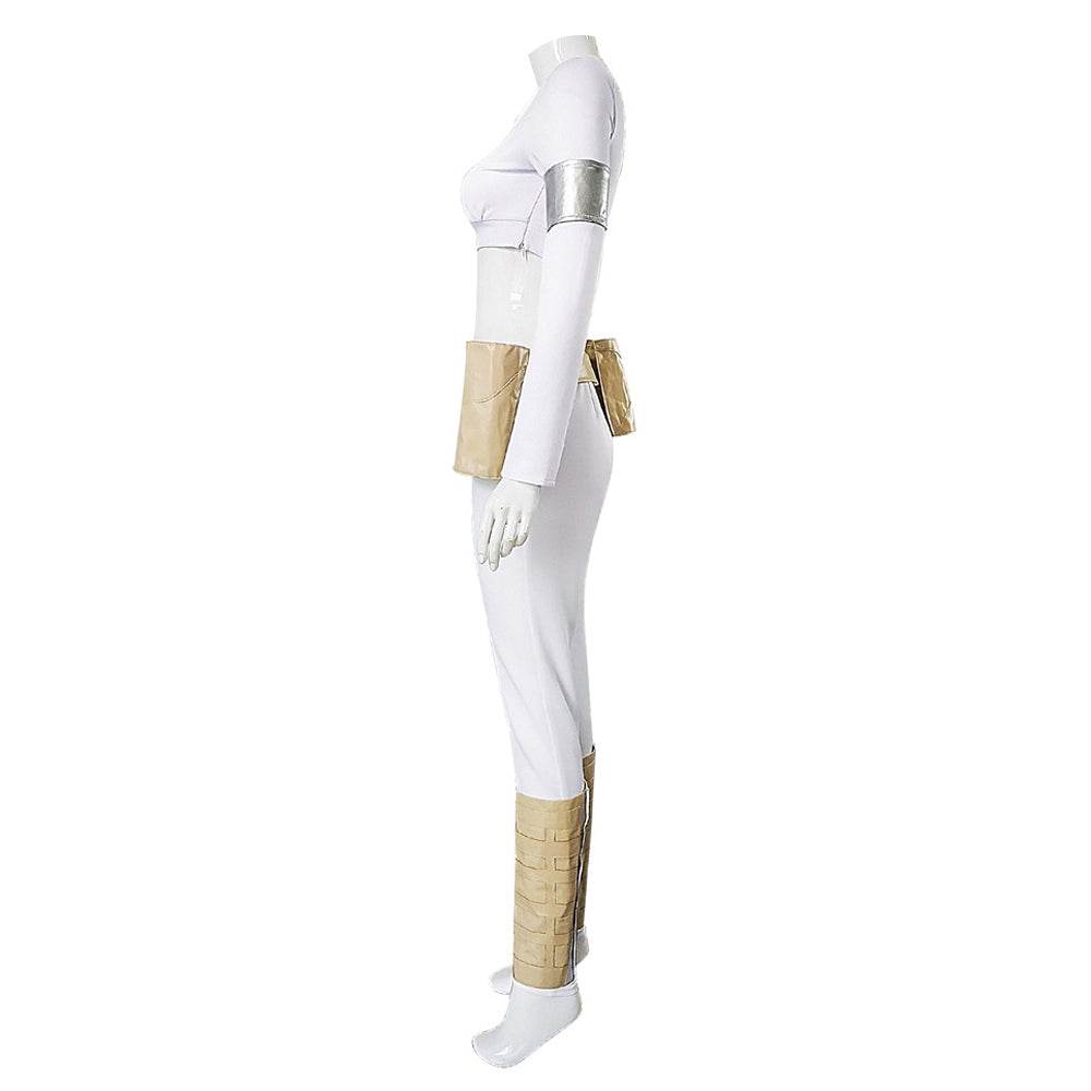 Adult and Kids Padme Amidala Outfits Carnival Suit Cosplay Costume - Ecosfun